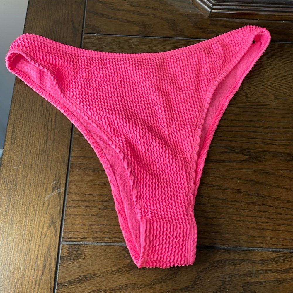 NWOT Size XL Hot Pink Bikini Bottoms